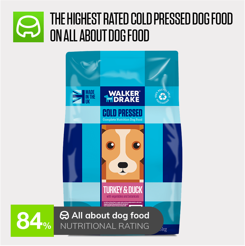 6kg Cold Pressed Dog Food Turkey Duck Walker and Drake